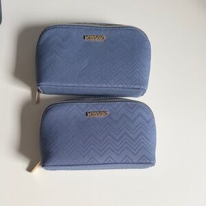 Missoni Chevron Pattern Blue Cosmetic Bag Set